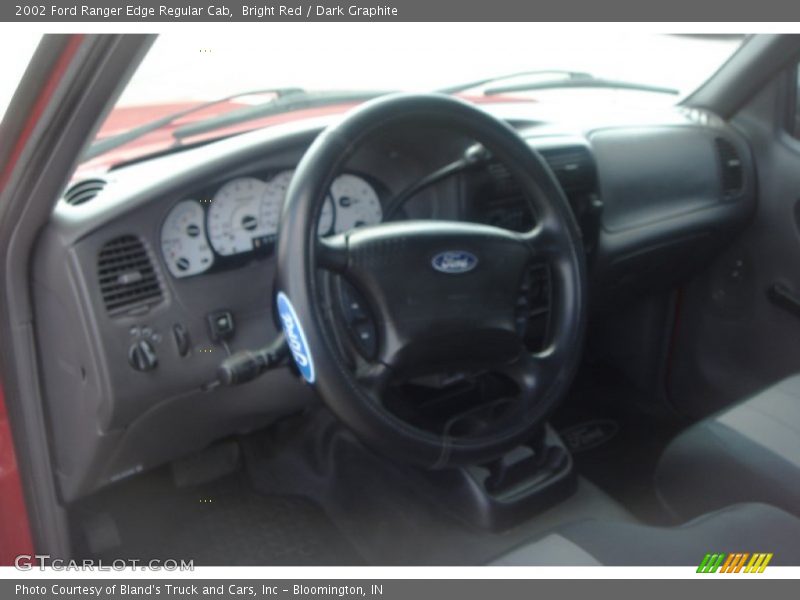 Bright Red / Dark Graphite 2002 Ford Ranger Edge Regular Cab
