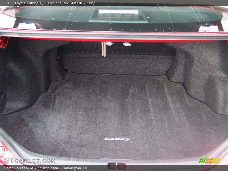 Barcelona Red Metallic / Ivory 2012 Toyota Camry LE