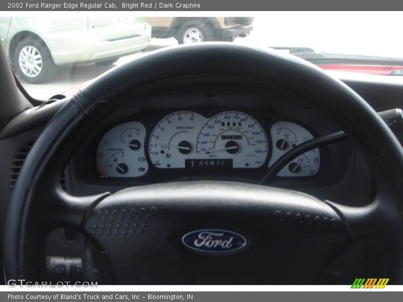 Bright Red / Dark Graphite 2002 Ford Ranger Edge Regular Cab