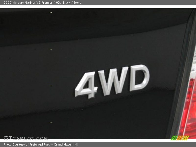 4WD - 2009 Mercury Mariner V6 Premier 4WD
