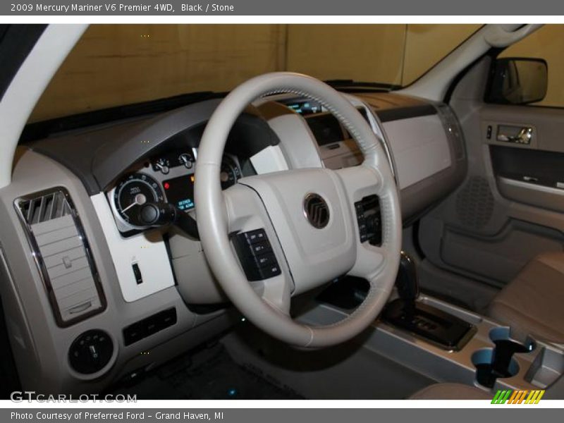  2009 Mariner V6 Premier 4WD Steering Wheel