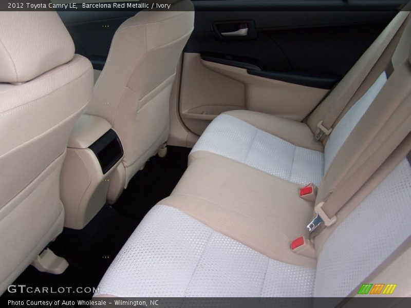 Barcelona Red Metallic / Ivory 2012 Toyota Camry LE