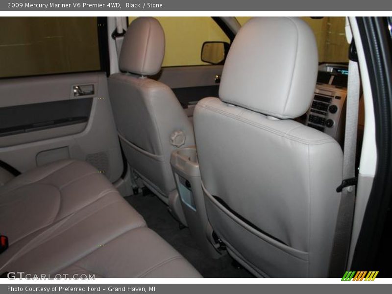 Black / Stone 2009 Mercury Mariner V6 Premier 4WD