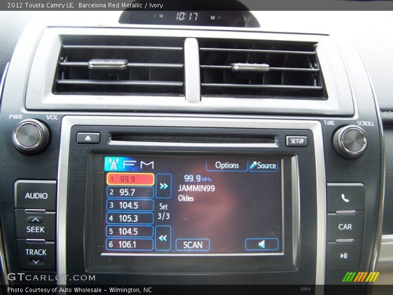 Barcelona Red Metallic / Ivory 2012 Toyota Camry LE