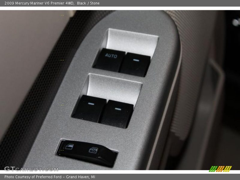 Black / Stone 2009 Mercury Mariner V6 Premier 4WD