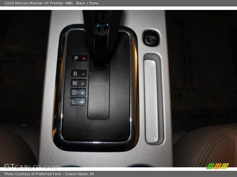 Black / Stone 2009 Mercury Mariner V6 Premier 4WD