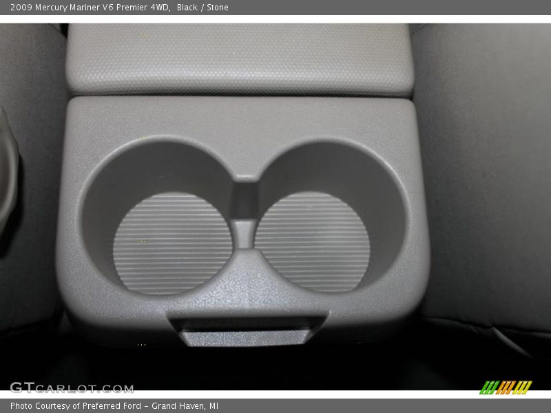 Black / Stone 2009 Mercury Mariner V6 Premier 4WD