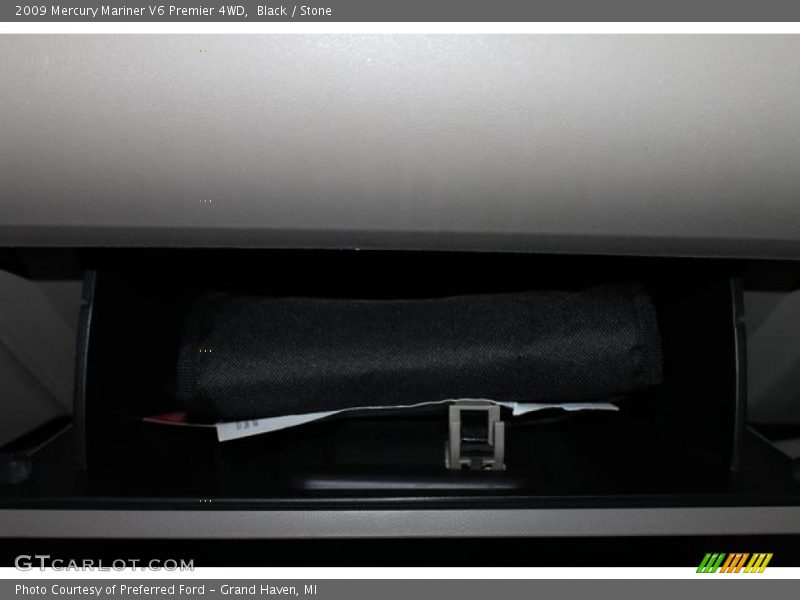 Black / Stone 2009 Mercury Mariner V6 Premier 4WD