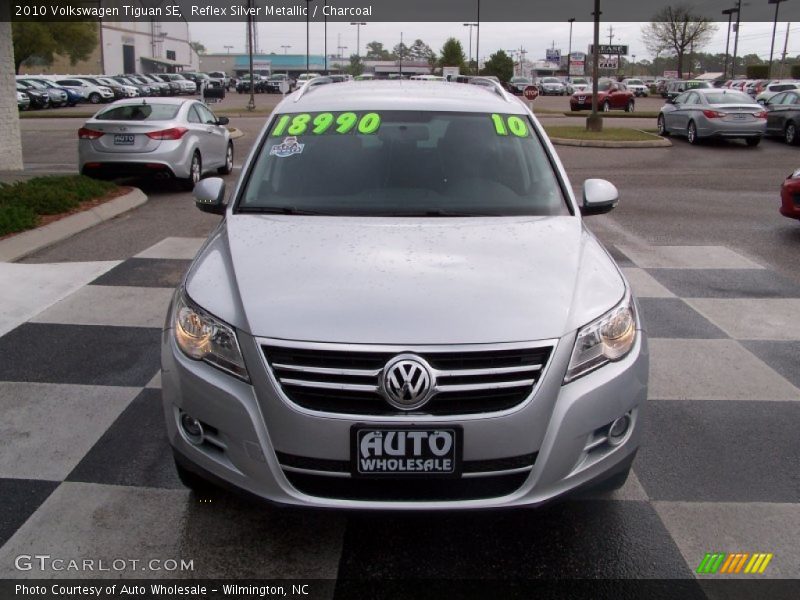Reflex Silver Metallic / Charcoal 2010 Volkswagen Tiguan SE