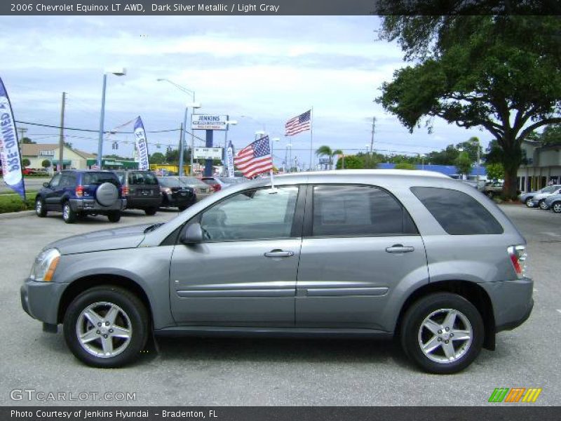 Dark Silver Metallic / Light Gray 2006 Chevrolet Equinox LT AWD