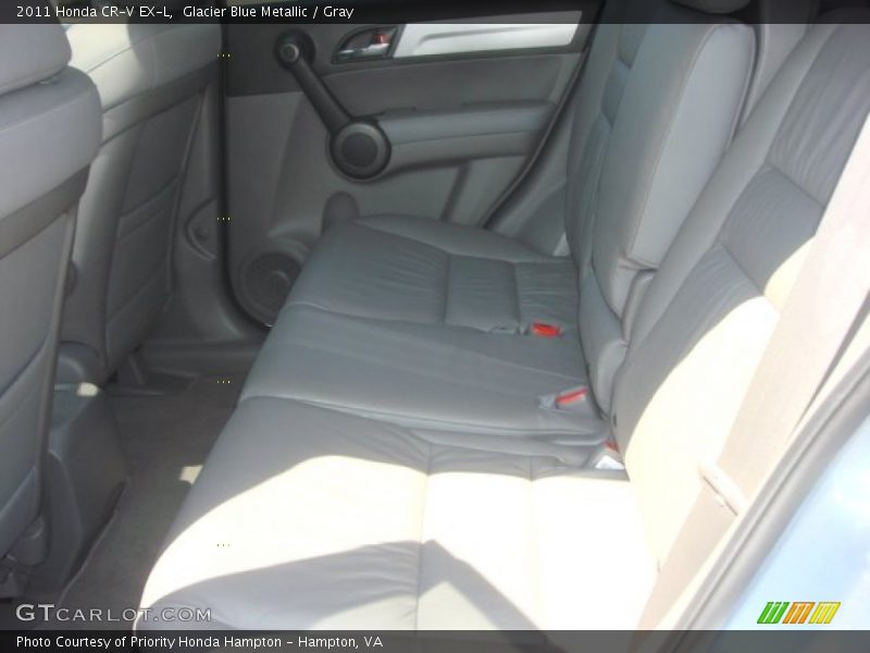Glacier Blue Metallic / Gray 2011 Honda CR-V EX-L