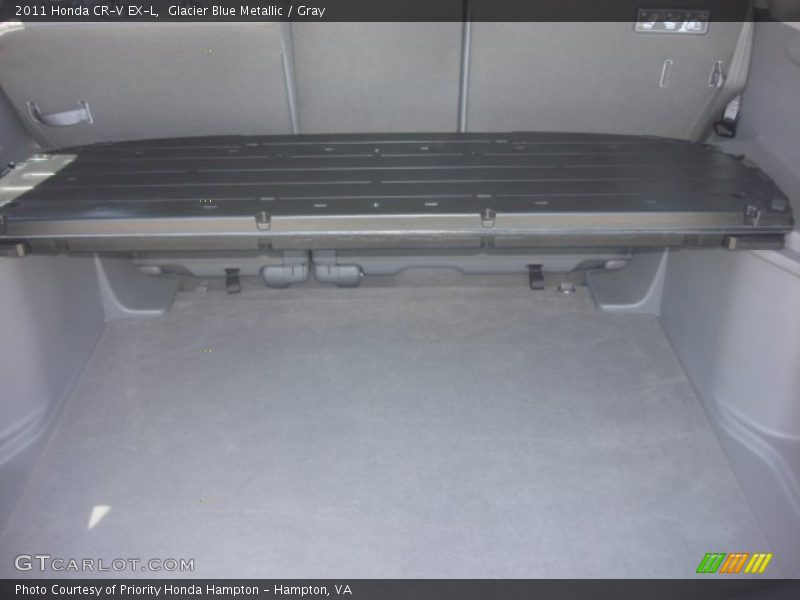 Glacier Blue Metallic / Gray 2011 Honda CR-V EX-L