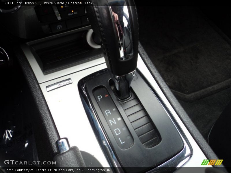 White Suede / Charcoal Black 2011 Ford Fusion SEL