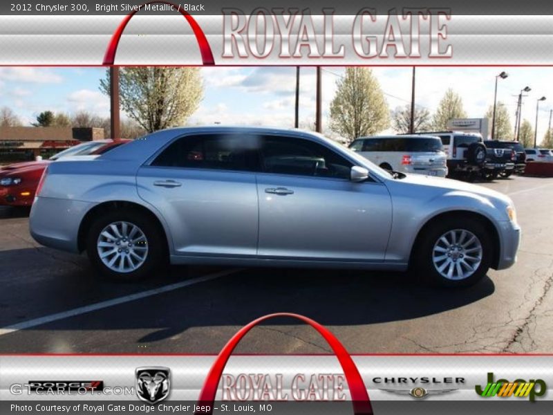 Bright Silver Metallic / Black 2012 Chrysler 300