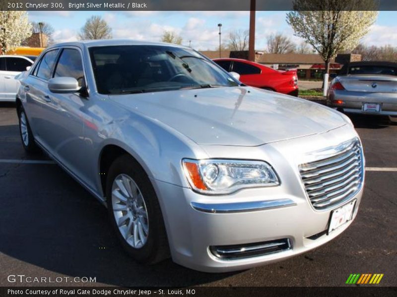 Bright Silver Metallic / Black 2012 Chrysler 300