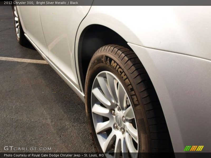 Bright Silver Metallic / Black 2012 Chrysler 300