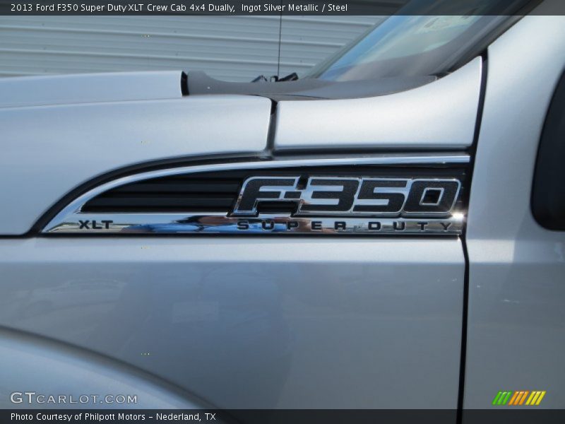 2013 F350 Super Duty XLT Crew Cab 4x4 Dually Logo