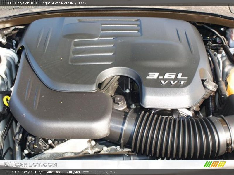 Bright Silver Metallic / Black 2012 Chrysler 300