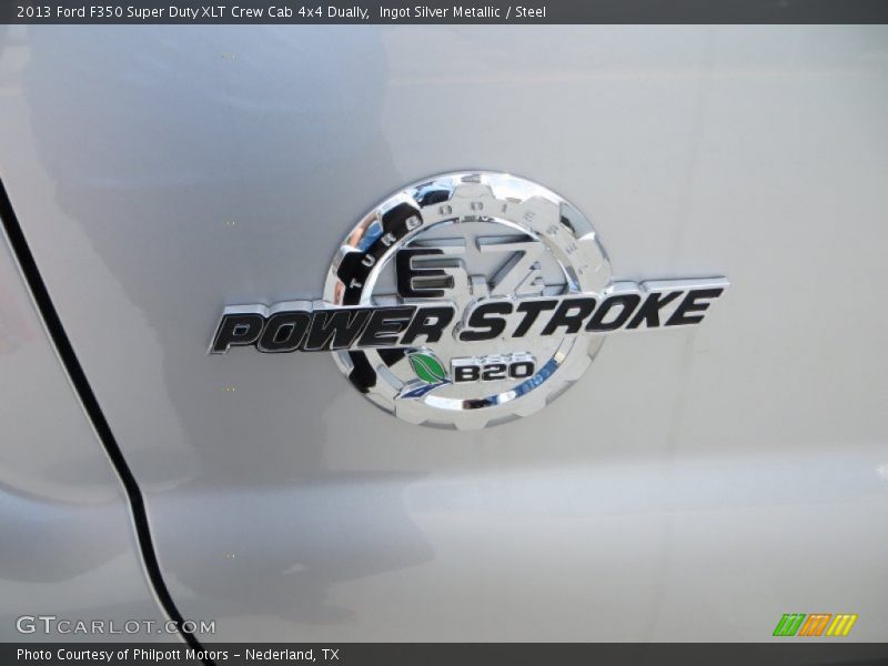  2013 F350 Super Duty XLT Crew Cab 4x4 Dually Logo