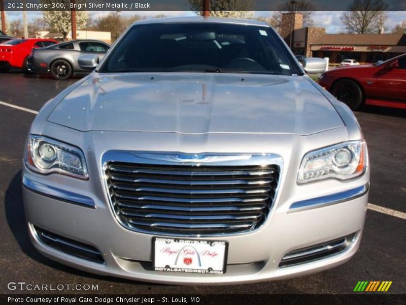Bright Silver Metallic / Black 2012 Chrysler 300