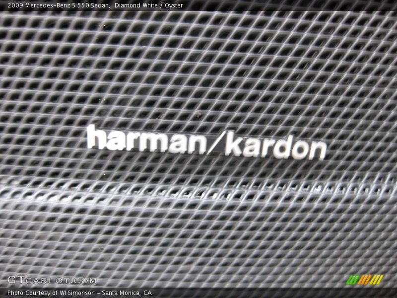 Diamond White / Oyster 2009 Mercedes-Benz S 550 Sedan