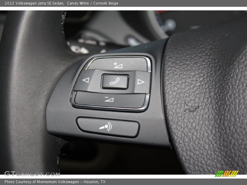Candy White / Cornsilk Beige 2013 Volkswagen Jetta SE Sedan