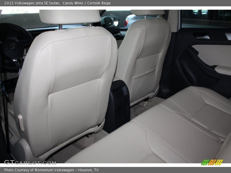 Candy White / Cornsilk Beige 2013 Volkswagen Jetta SE Sedan
