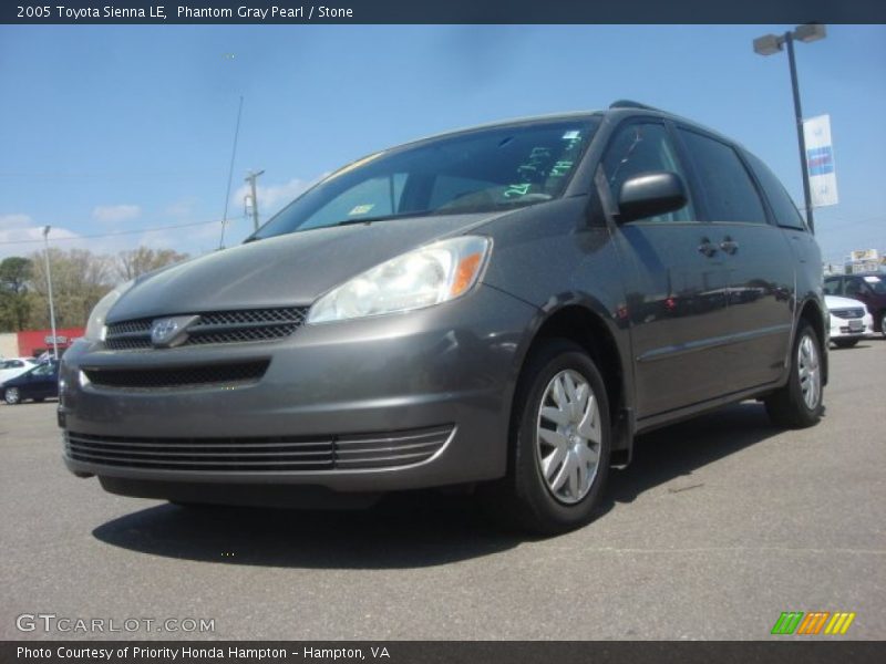 Phantom Gray Pearl / Stone 2005 Toyota Sienna LE