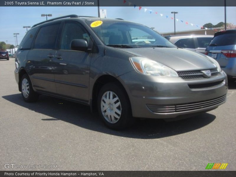 Phantom Gray Pearl / Stone 2005 Toyota Sienna LE