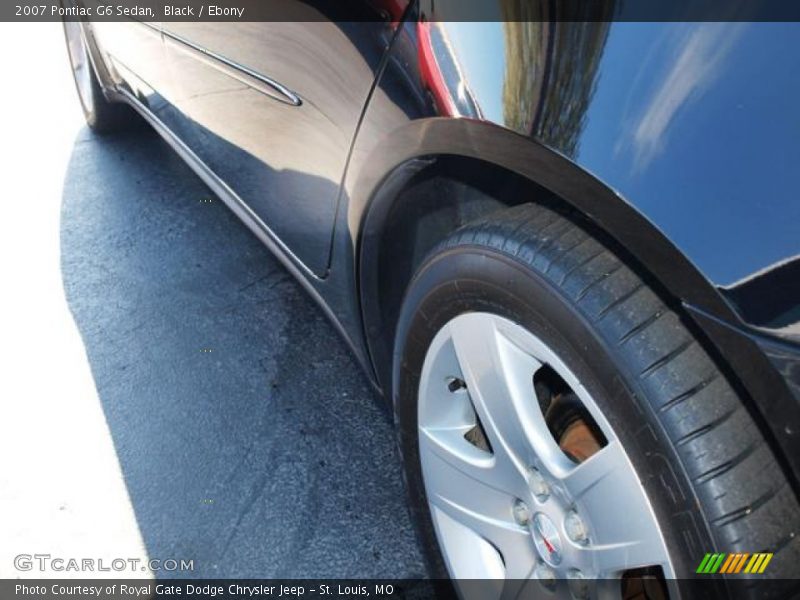 Black / Ebony 2007 Pontiac G6 Sedan