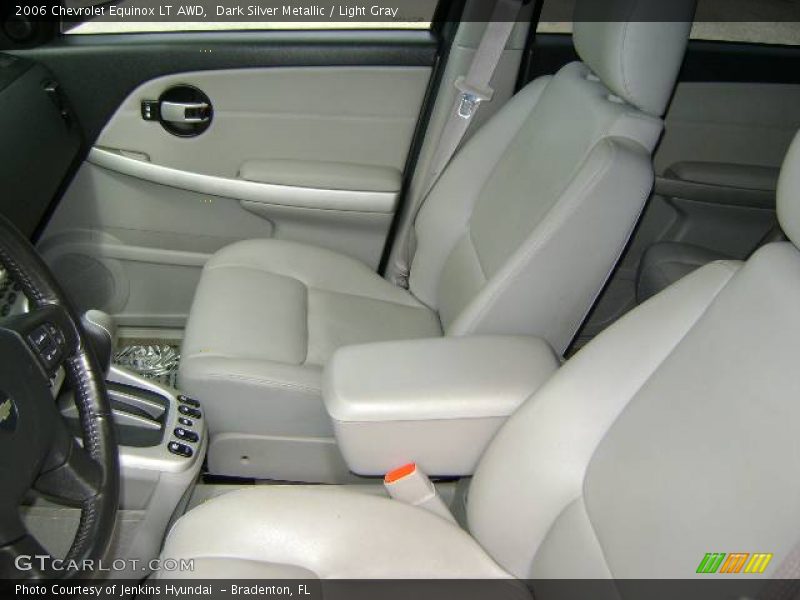 Dark Silver Metallic / Light Gray 2006 Chevrolet Equinox LT AWD