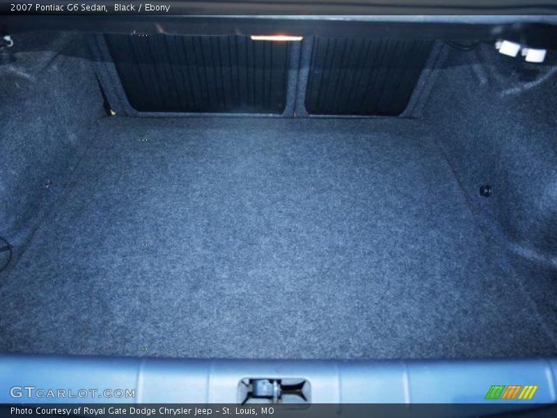 Black / Ebony 2007 Pontiac G6 Sedan