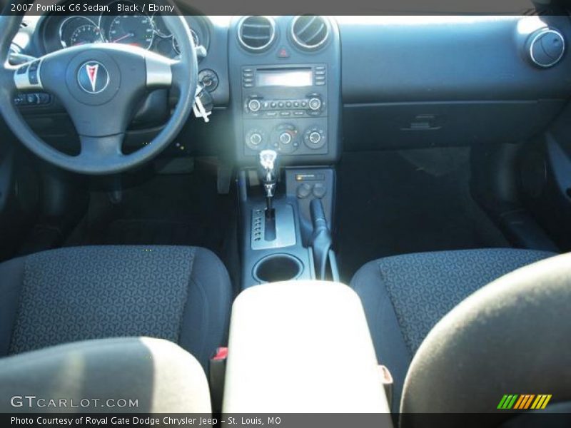 Black / Ebony 2007 Pontiac G6 Sedan