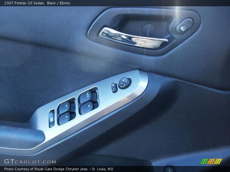 Black / Ebony 2007 Pontiac G6 Sedan