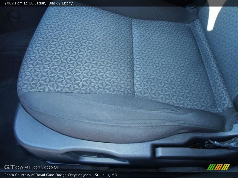 Black / Ebony 2007 Pontiac G6 Sedan