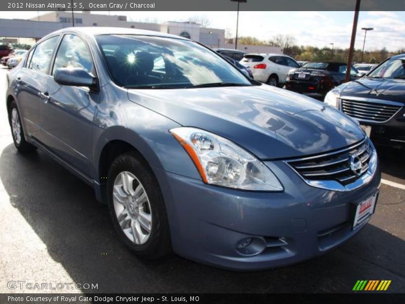 Ocean Gray / Charcoal 2012 Nissan Altima 2.5 S
