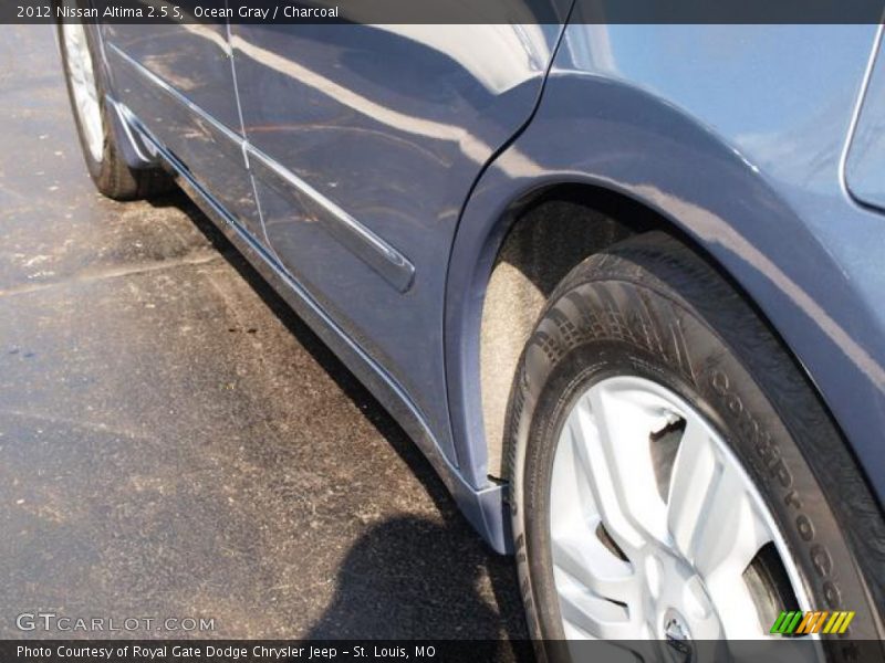 Ocean Gray / Charcoal 2012 Nissan Altima 2.5 S