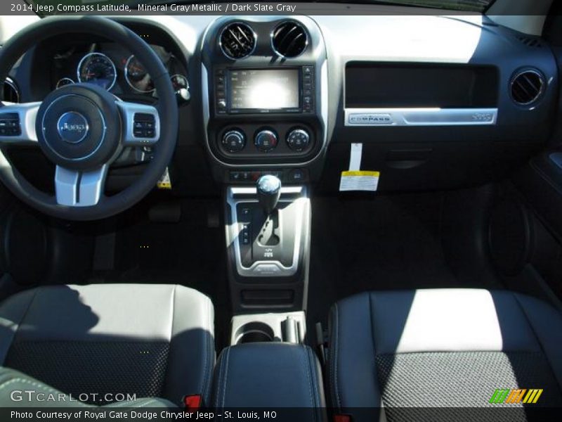 Mineral Gray Metallic / Dark Slate Gray 2014 Jeep Compass Latitude