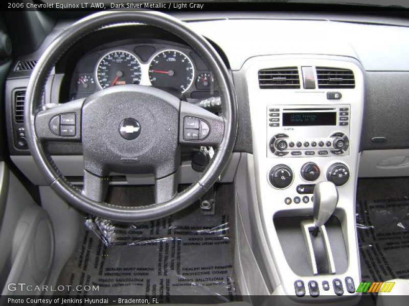 Dark Silver Metallic / Light Gray 2006 Chevrolet Equinox LT AWD