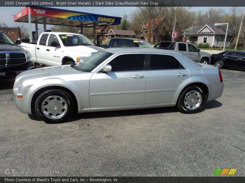Bright Silver Metallic / Dark Slate Gray/Medium Slate Gray 2005 Chrysler 300 Limited