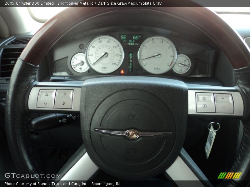 Bright Silver Metallic / Dark Slate Gray/Medium Slate Gray 2005 Chrysler 300 Limited