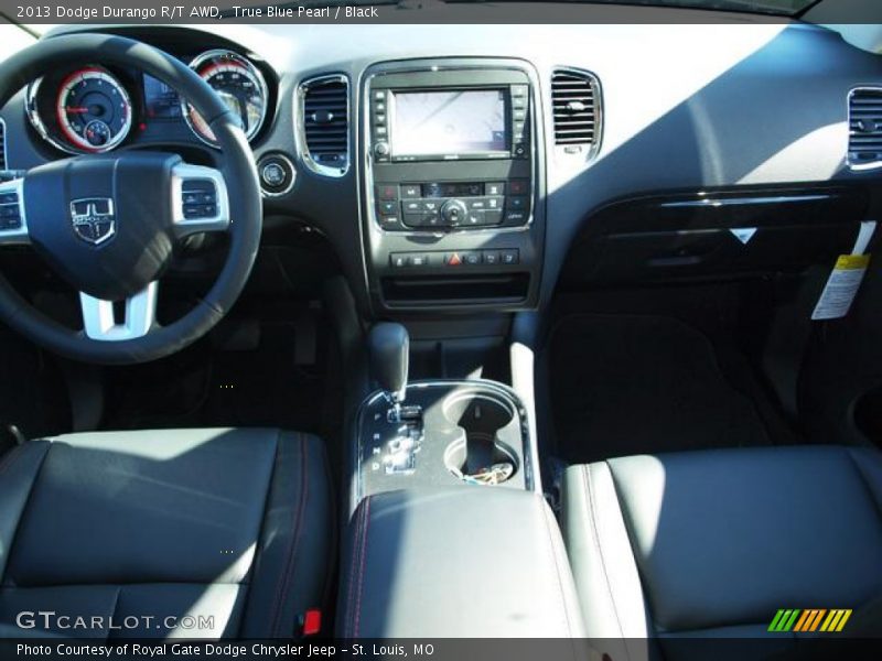 True Blue Pearl / Black 2013 Dodge Durango R/T AWD