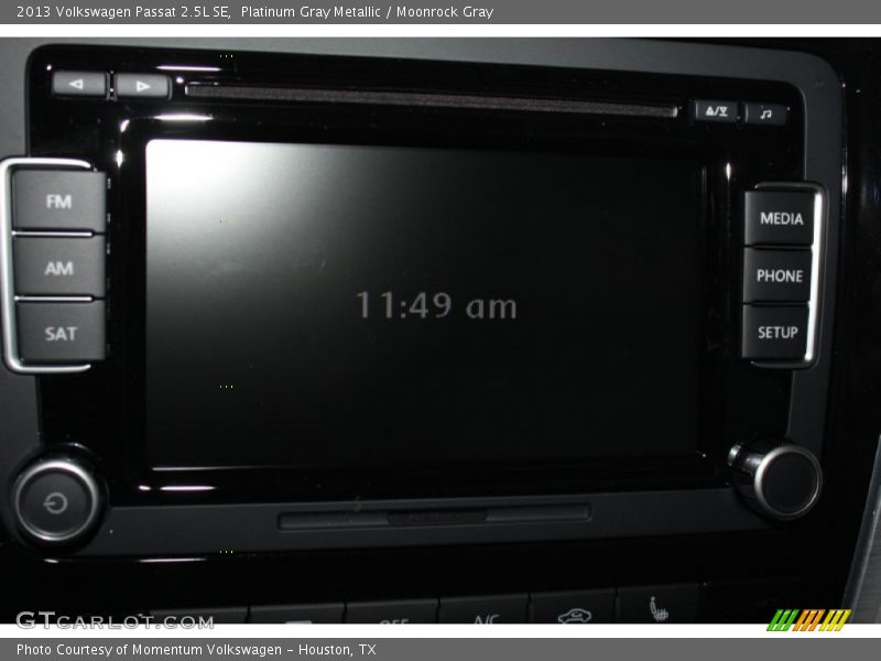 Platinum Gray Metallic / Moonrock Gray 2013 Volkswagen Passat 2.5L SE