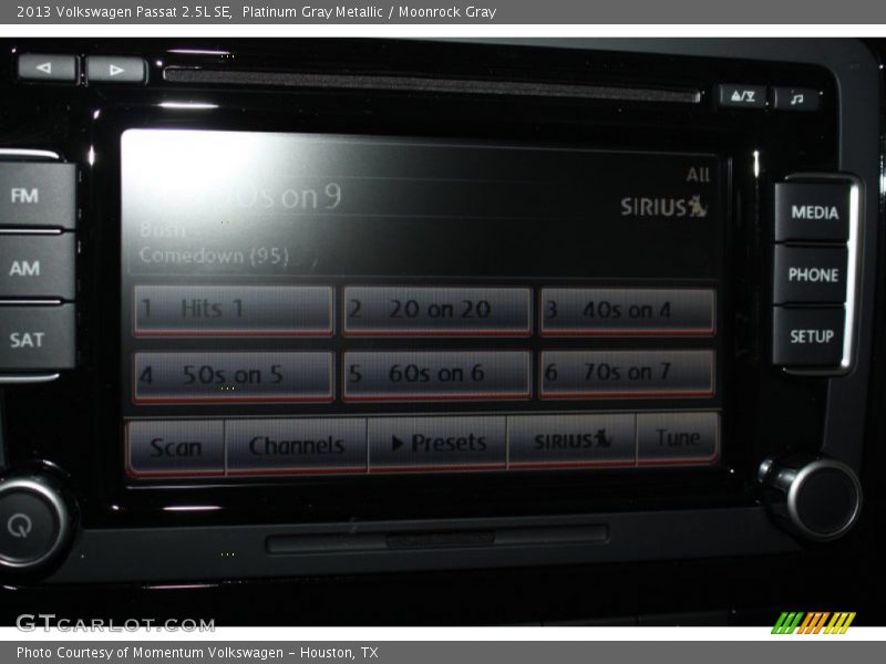 Platinum Gray Metallic / Moonrock Gray 2013 Volkswagen Passat 2.5L SE