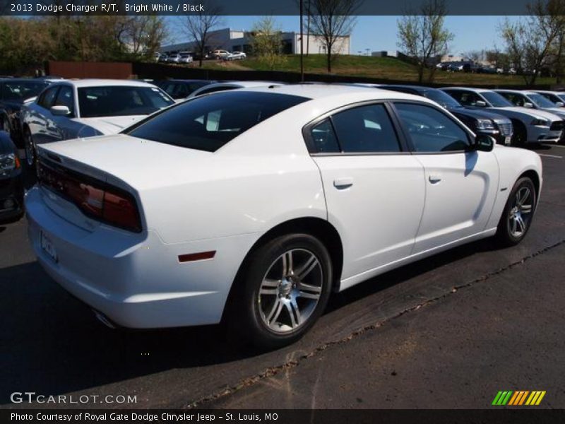 Bright White / Black 2013 Dodge Charger R/T