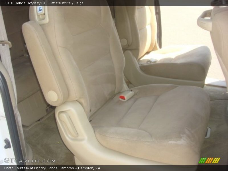 Taffeta White / Beige 2010 Honda Odyssey EX