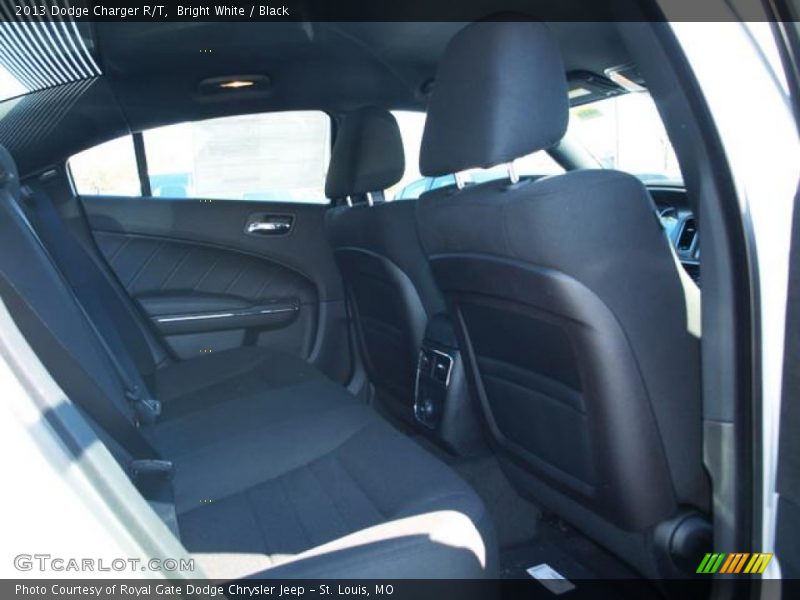 Bright White / Black 2013 Dodge Charger R/T