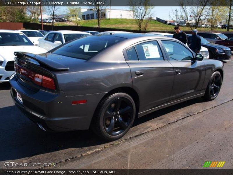  2013 Charger SXT Blacktop Granite Crystal