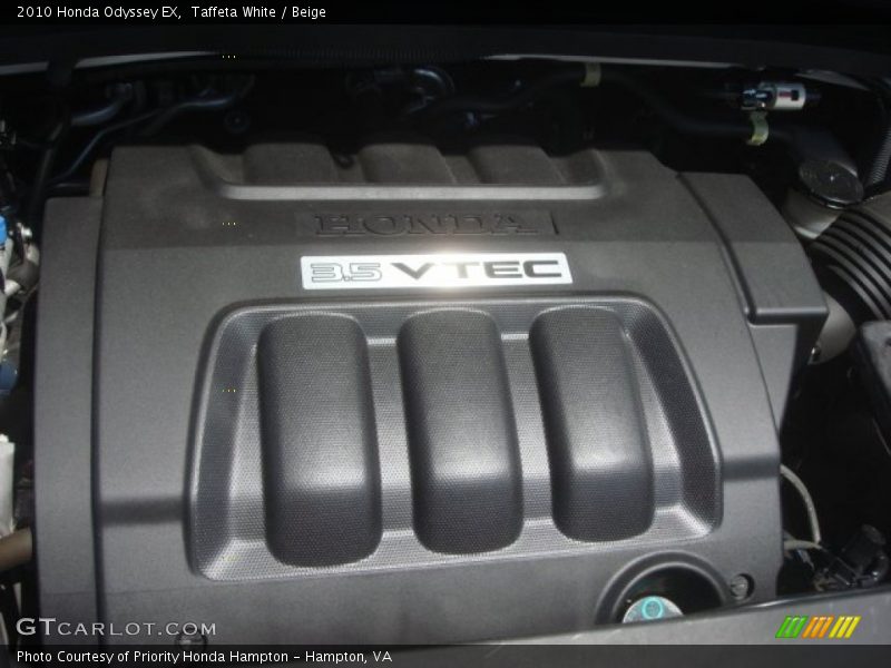 Taffeta White / Beige 2010 Honda Odyssey EX