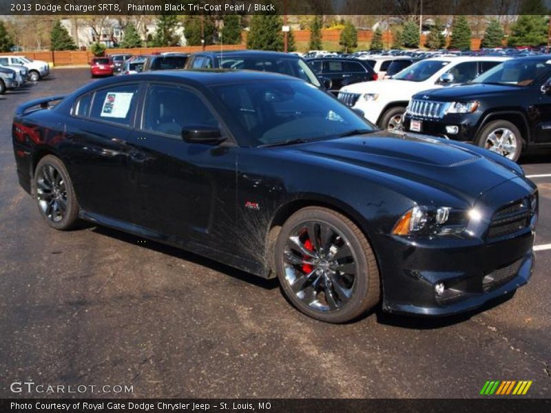  2013 Charger SRT8 Phantom Black Tri-Coat Pearl